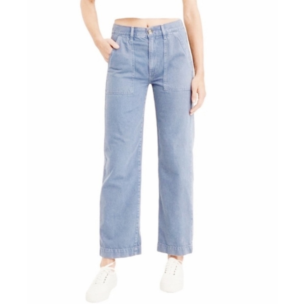 American Eagle Wide Leg Crop Jeans